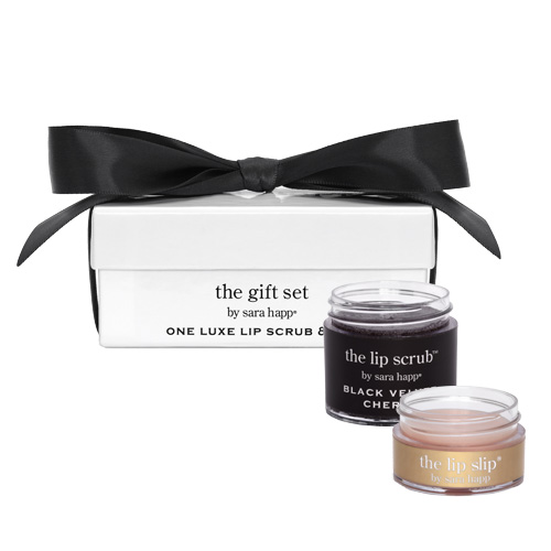 Sara Happ - The Gift Set One Luxe Lip Scrub and Slip